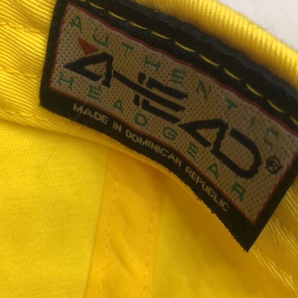 Vintage Dad Hat “Wildfire Golf Club 1999” Yellow | Embroidered | Adjustable - Picture 6 of 7